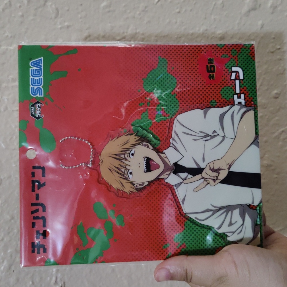 Chainsaw Man Denji Acrylic Keychain With Stand